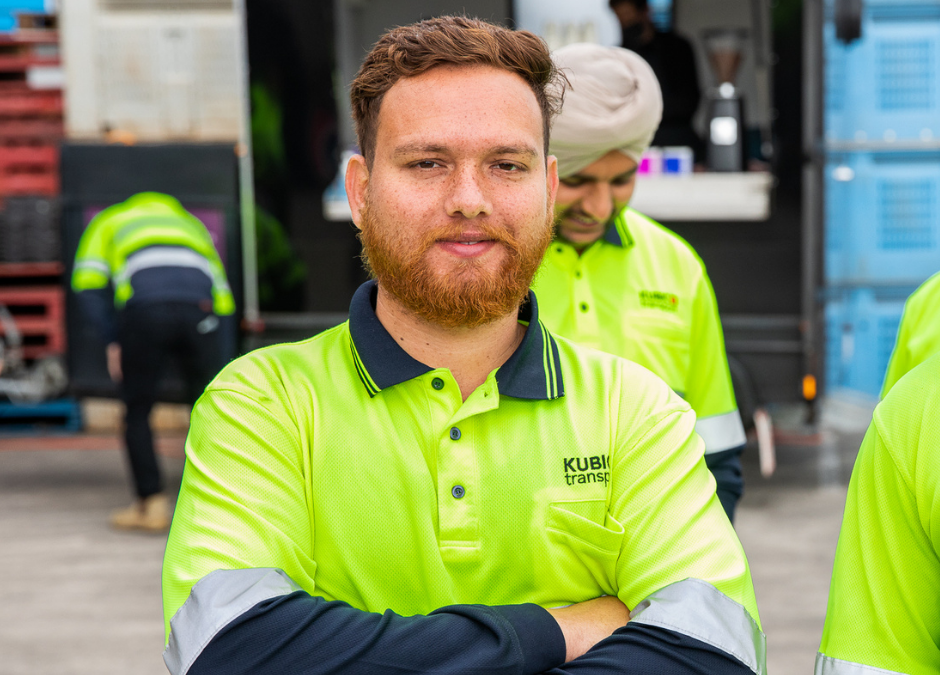 Kubic Transport Melbourne Road Freight Transport Services Driver of the Month